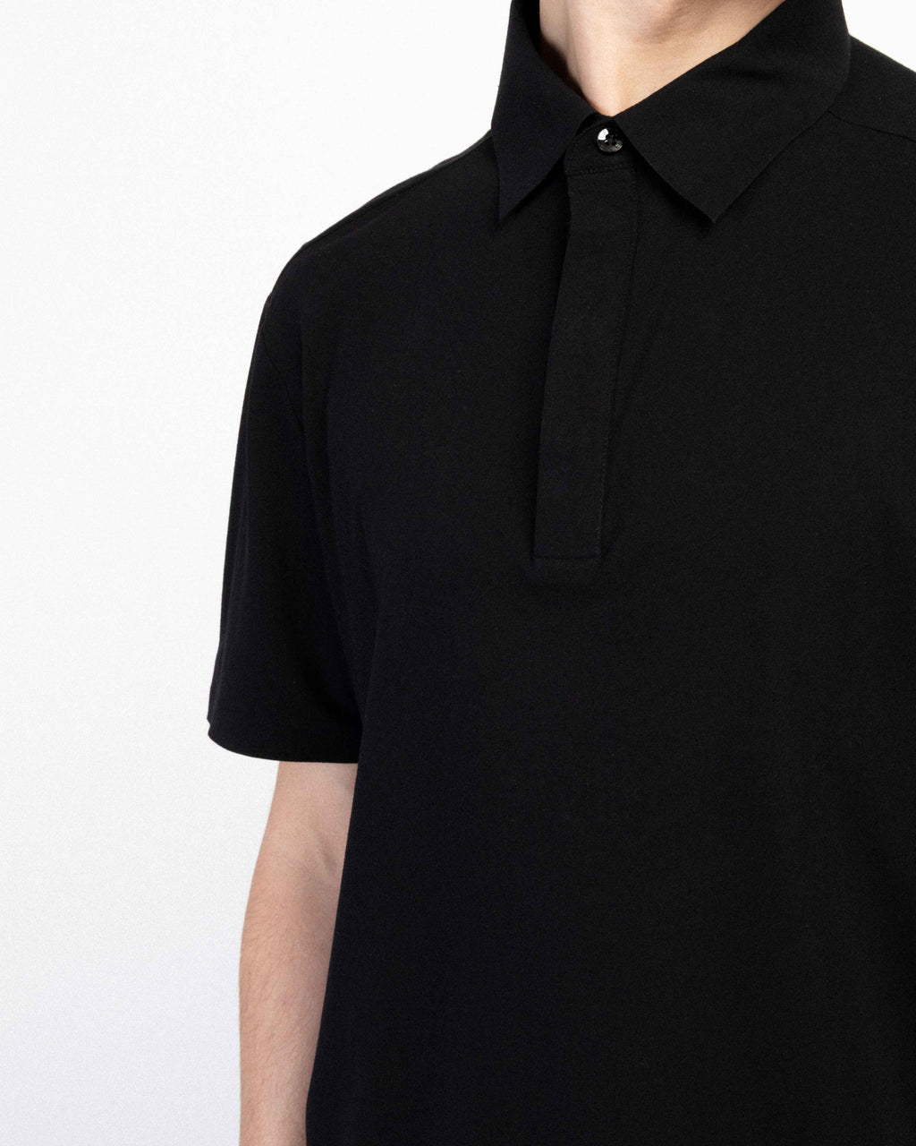 Polo Unity TS-WISHCREPE Preto - 515-WISHCR-01