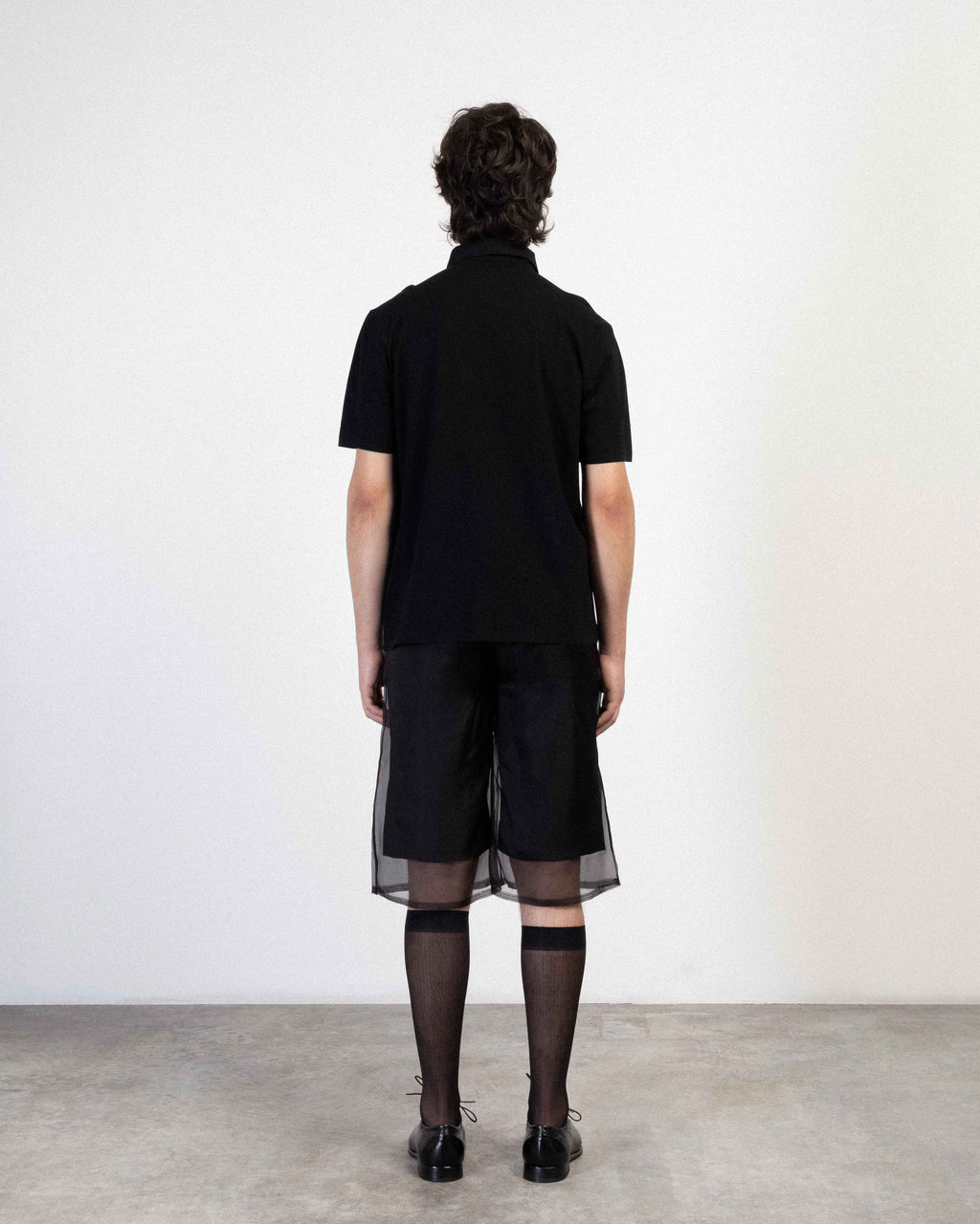 Polo Unity TS-WISHCREPE Preto - 515-WISHCR-01