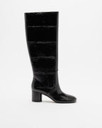JELAHHIBOOT Black high-top OA Loafer boots