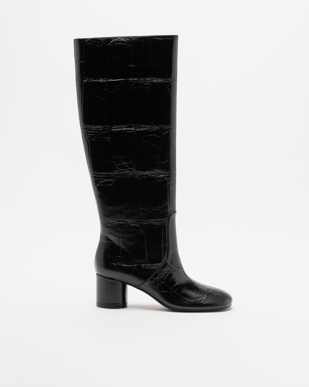 JELAHHIBOOT Black high-top OA Loafer boots