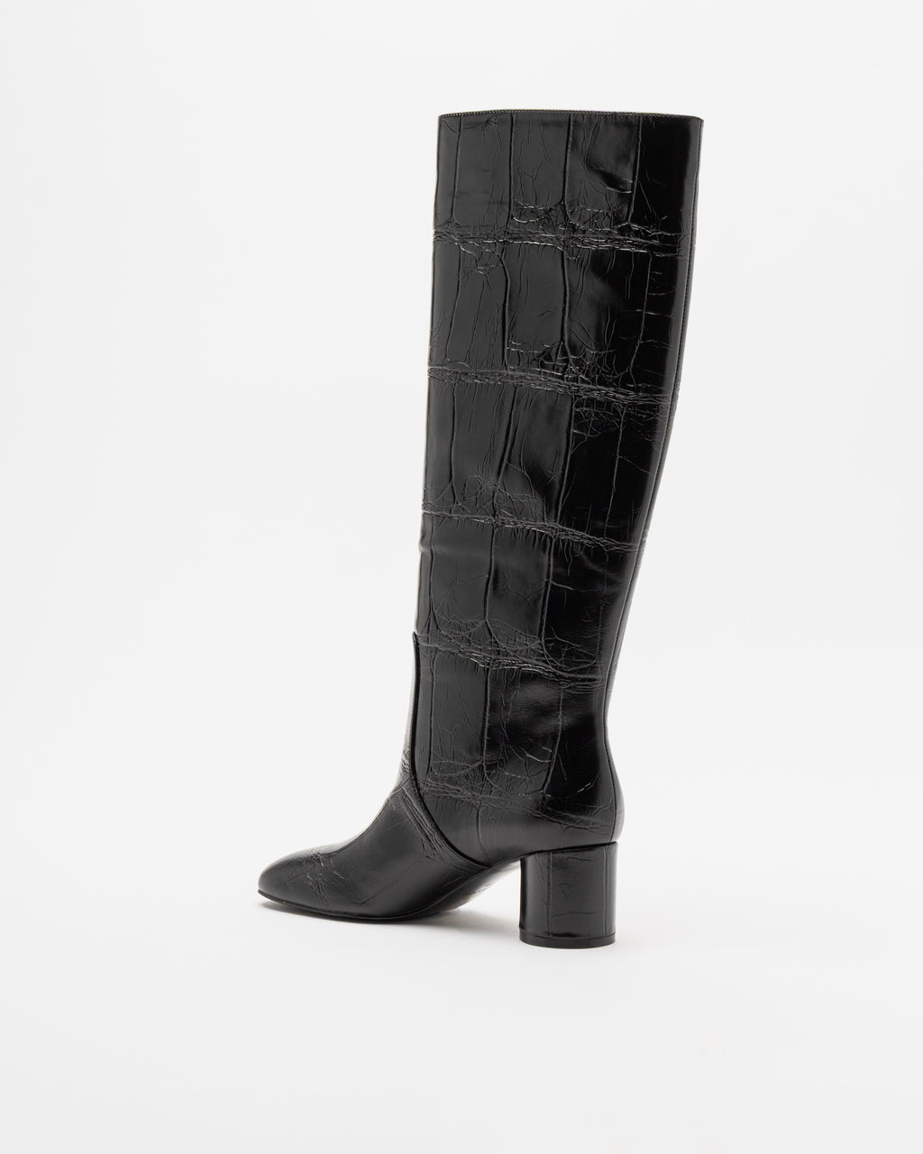 JELAHHIBOOT Black high-top OA Loafer boots