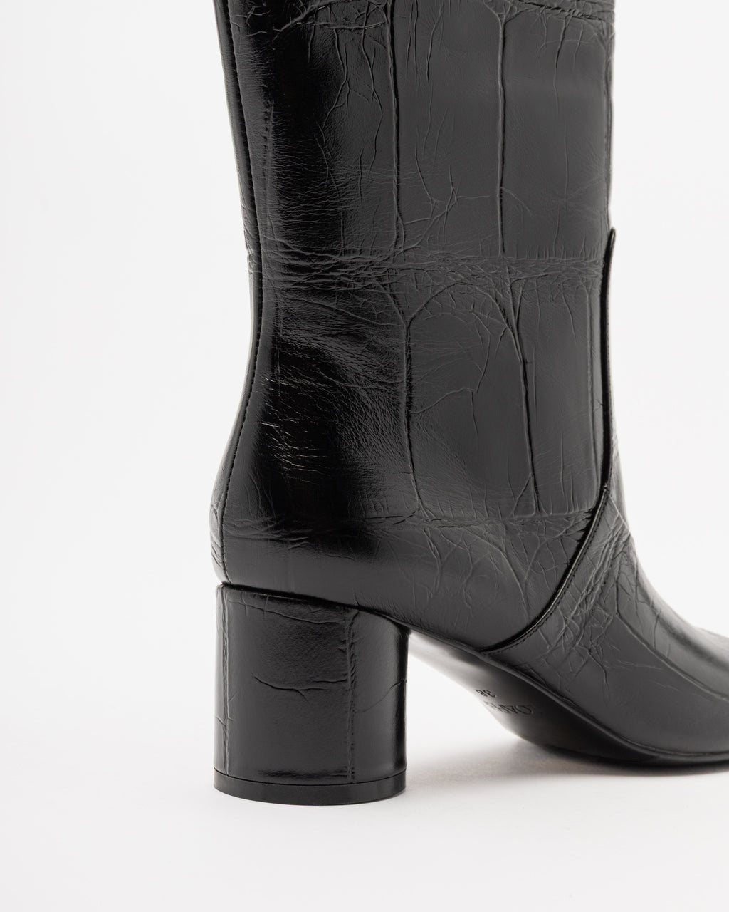 JELAHHIBOOT Black high-top OA Loafer boots