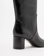 JELAHHIBOOT Black high-top OA Loafer boots