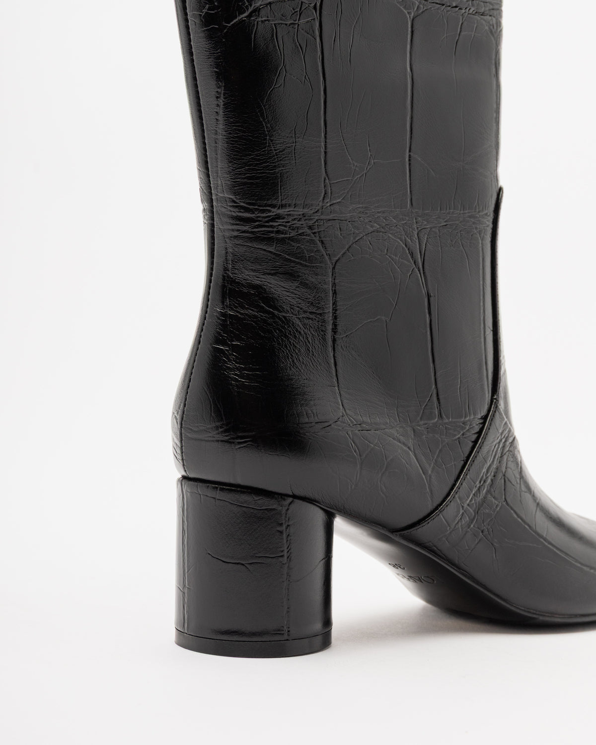 JELAHHIBOOT Black high-top OA Loafer boots