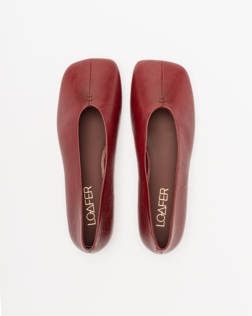 Sabrinas OA PLAINBALLET Red Loafer