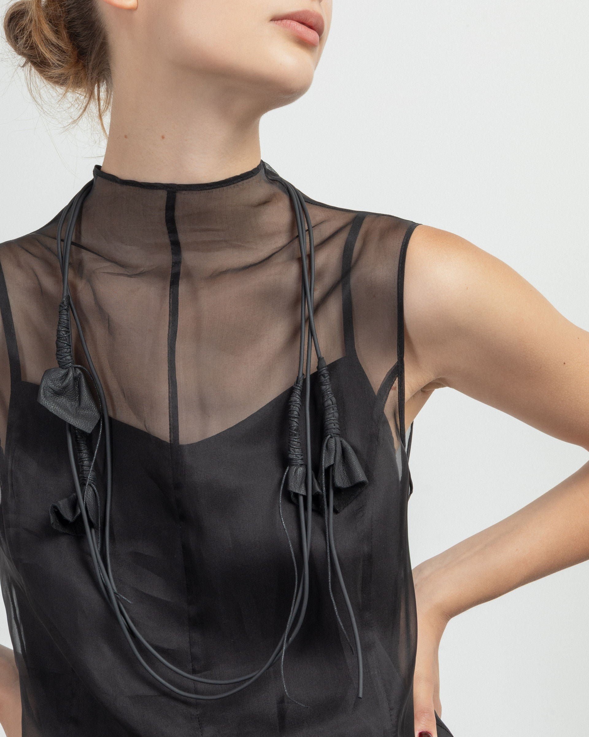 Colar Papucei A.JIMY Preto - 55-AJIMY-01