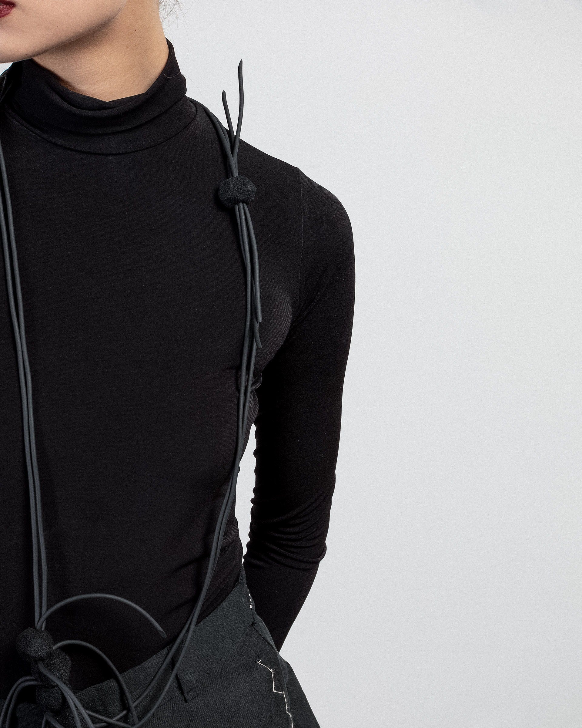 Colar Papucei A.SKYE Preto - 55-ASKYE-01