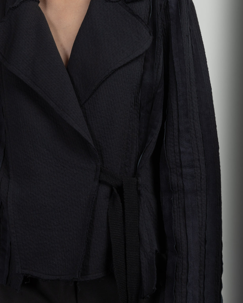 J.COSMO Black Papucei Coat