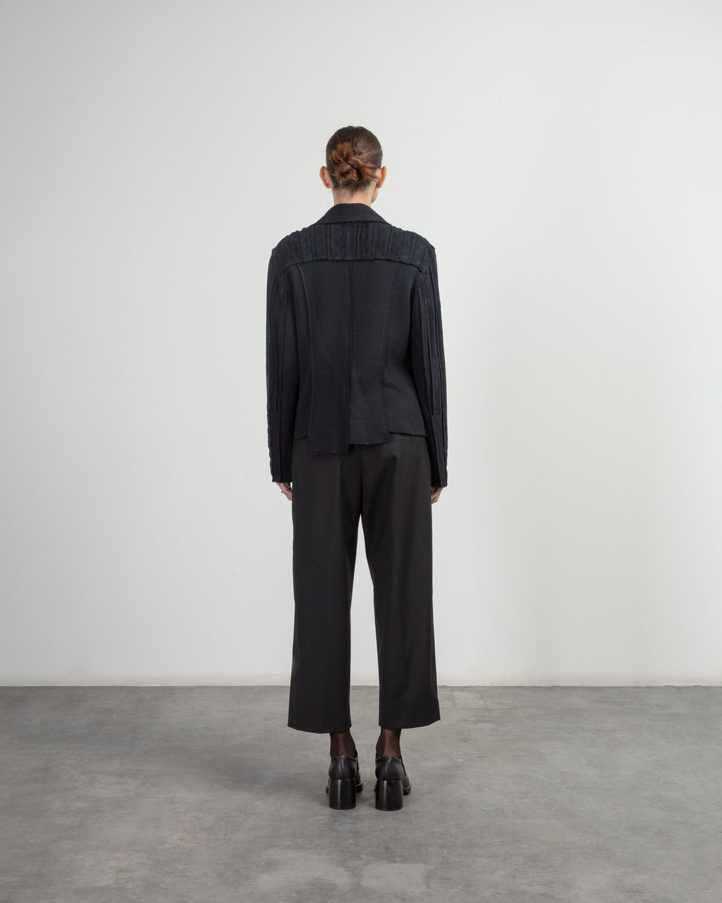 J.COSMO Black Papucei Coat