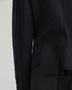 J.COSMO Black Papucei Coat