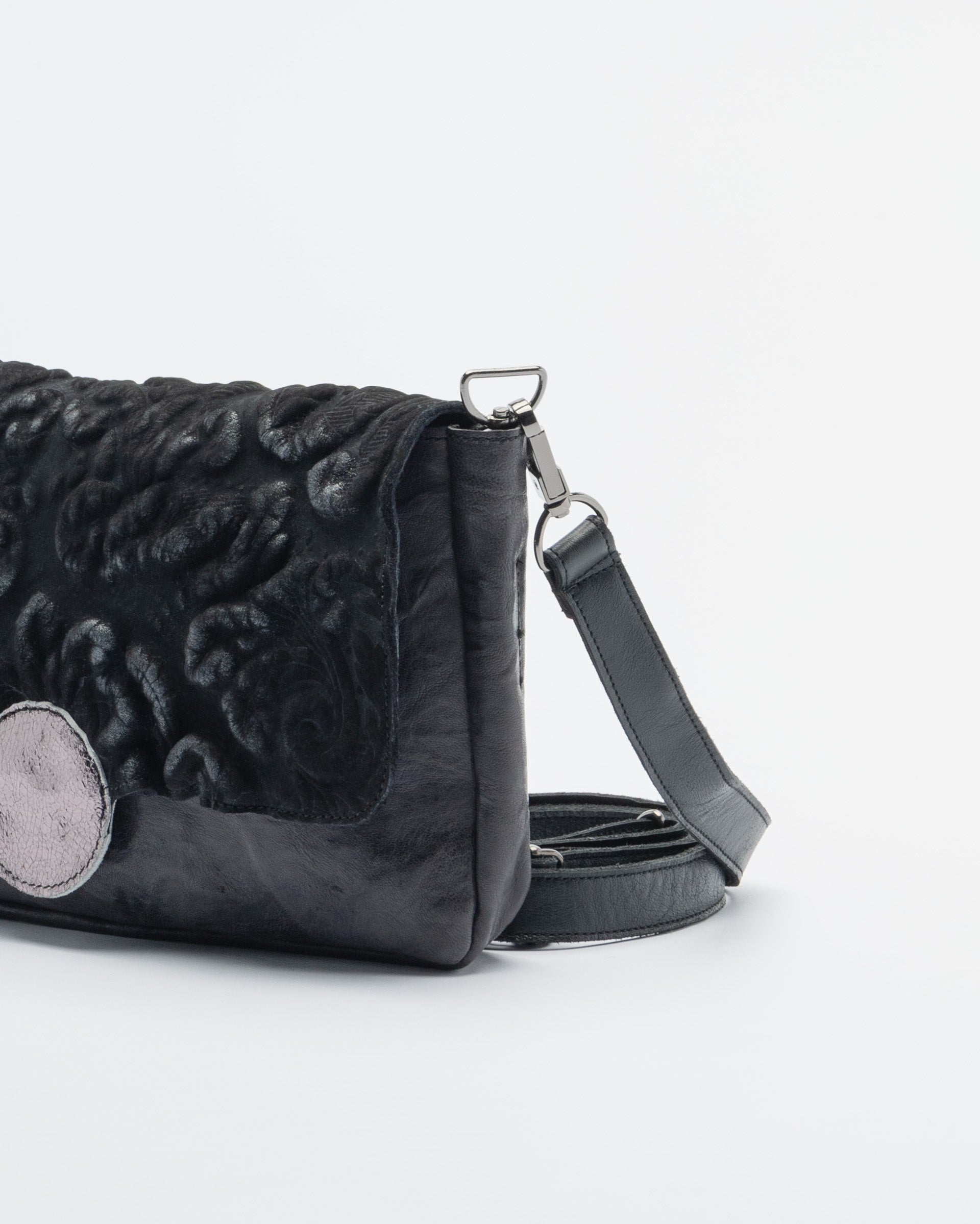 Papucei M.HERA Black Shoulder Bag