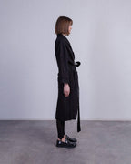 Papucei J.ALANNA Black Long Coat