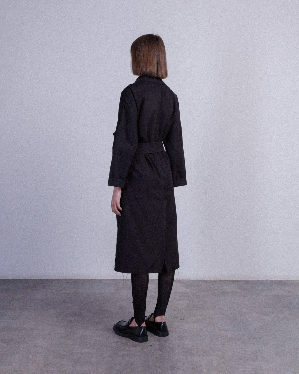 Papucei J.ALANNA Black Long Coat