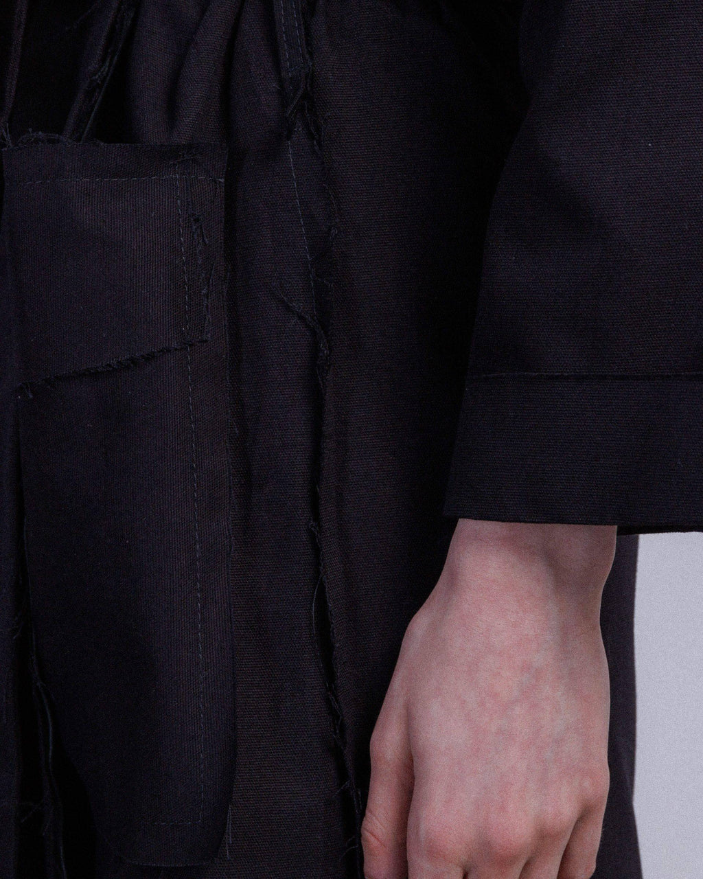 Papucei J.ALANNA Black Long Coat