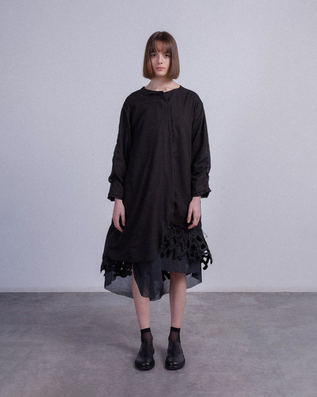 Papucei J.CHARM Black Long Coat