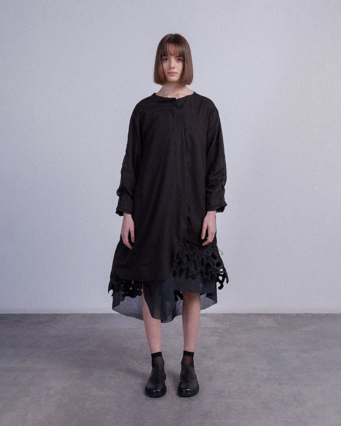 Casaco comprido Papucei J.CHARM Preto