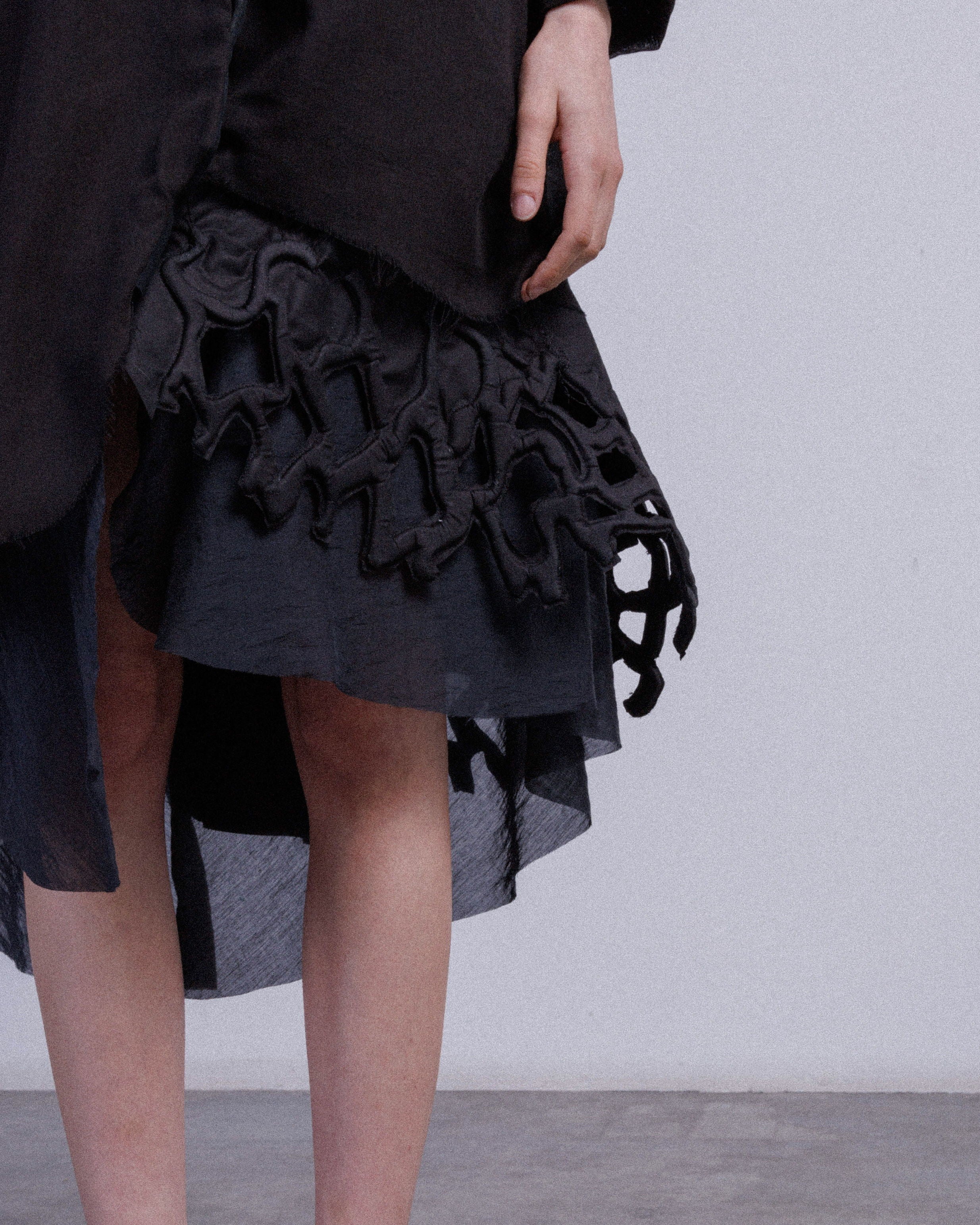 Casaco comprido Papucei J.CHARM Preto