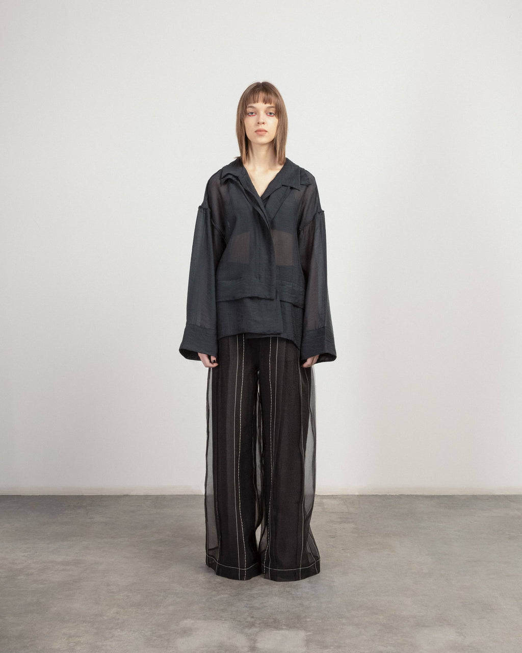 Camisa Papucei J.MILORI Preto - 55-JMILORI-01