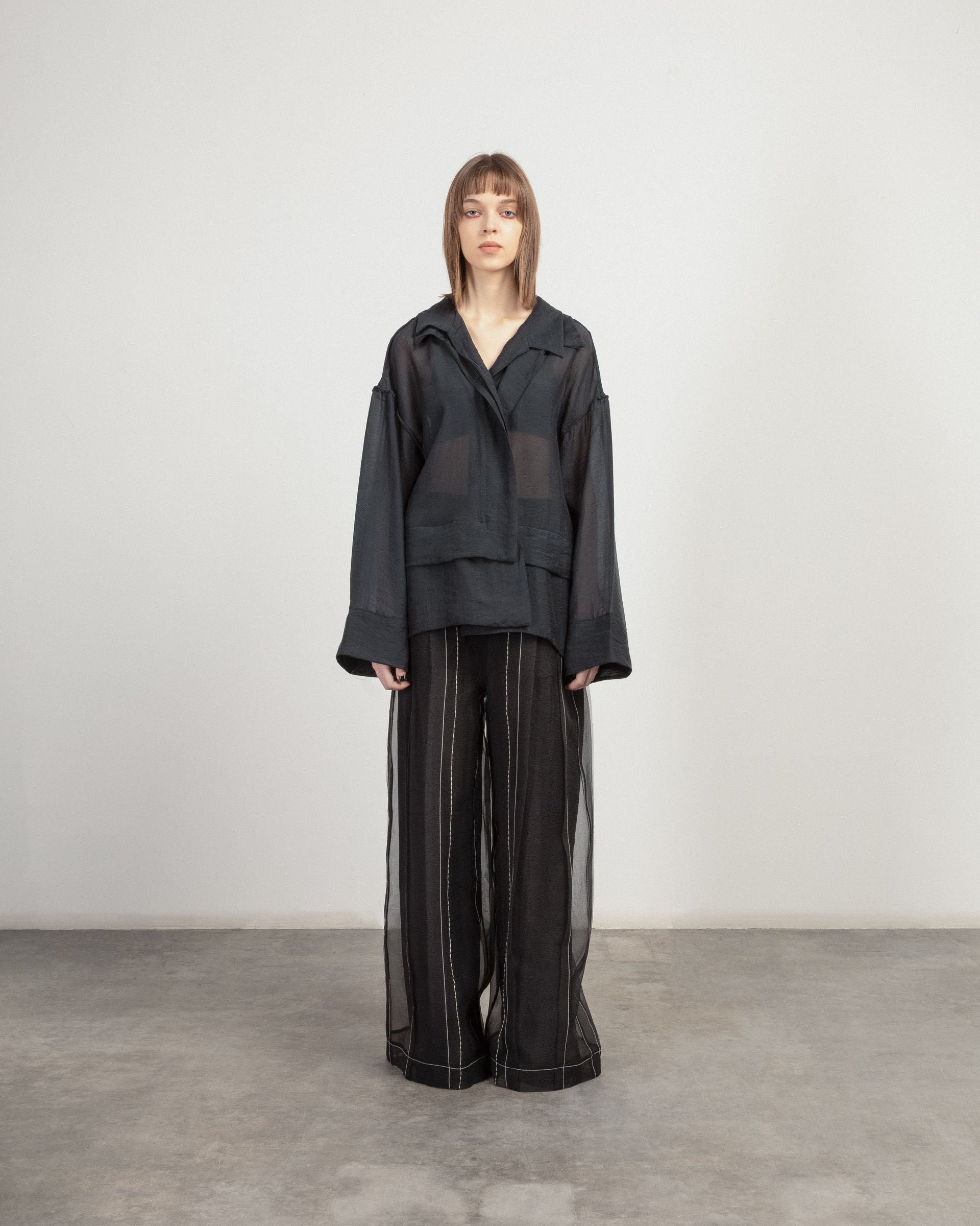 Camisa Papucei J.MILORI Preto - 55-JMILORI-01