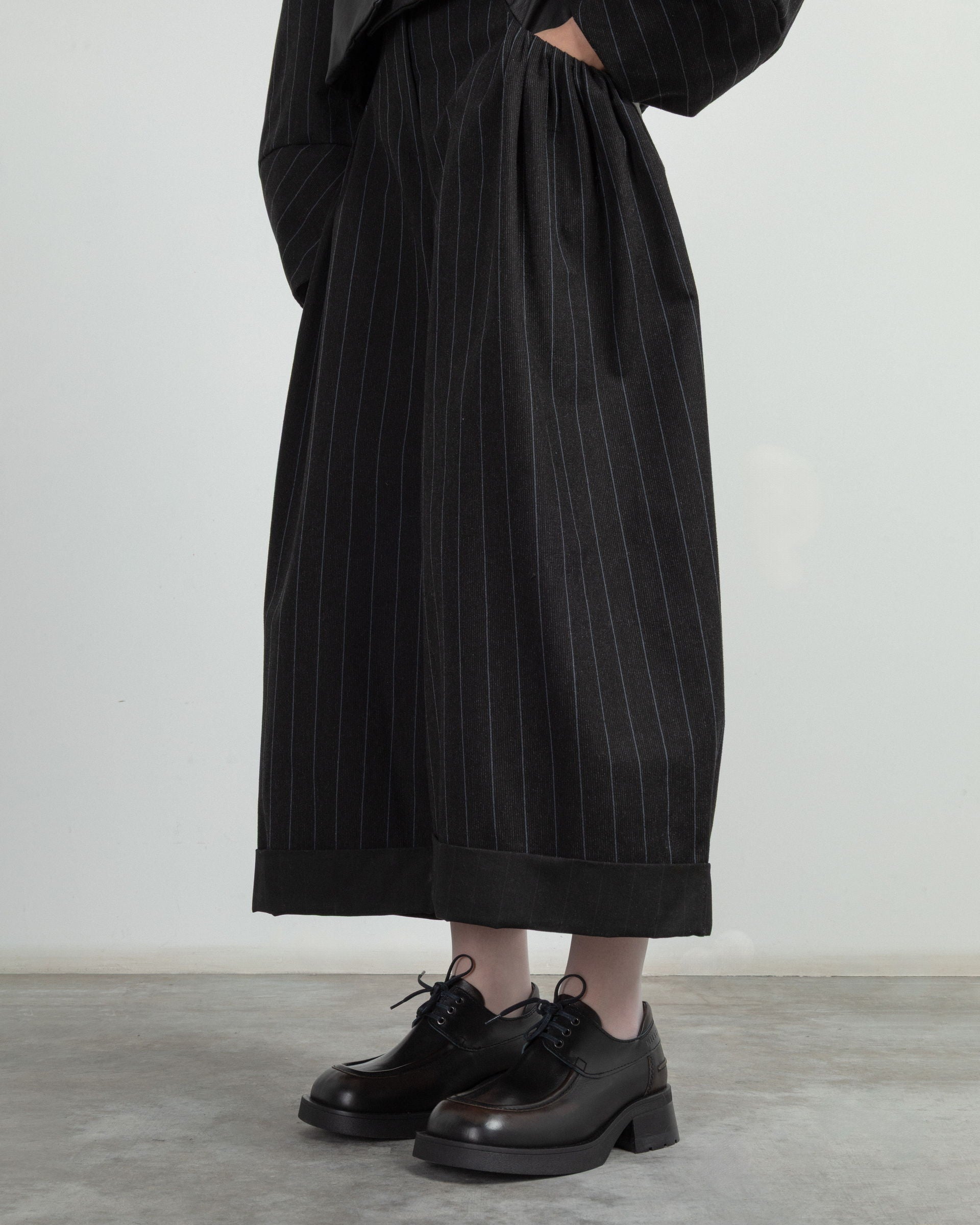 Calças culotte Papucei J.PINE Preto - 55-JPINE-01