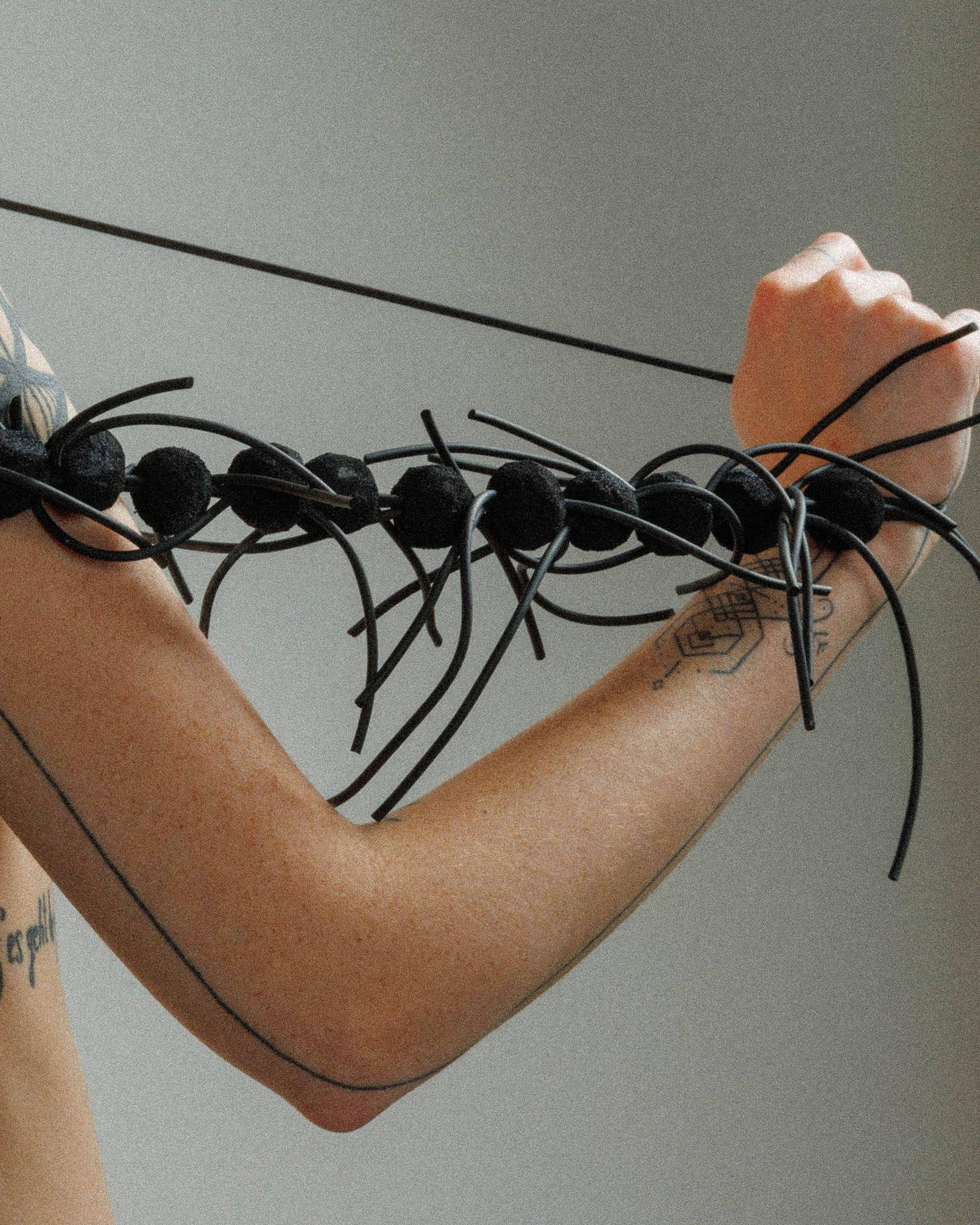 Colar Papucei A.KINSLEY Preto - 55-KINSLEY-01