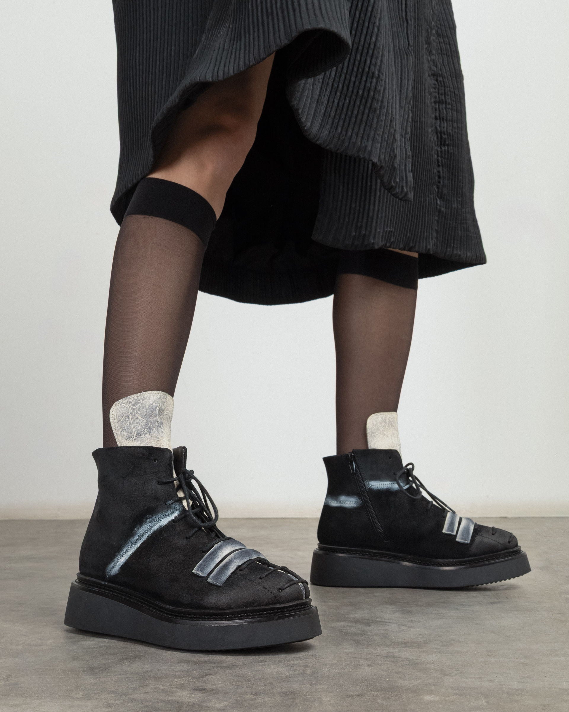 Botins Papucei MAKO Preto - 55-MAKO-01