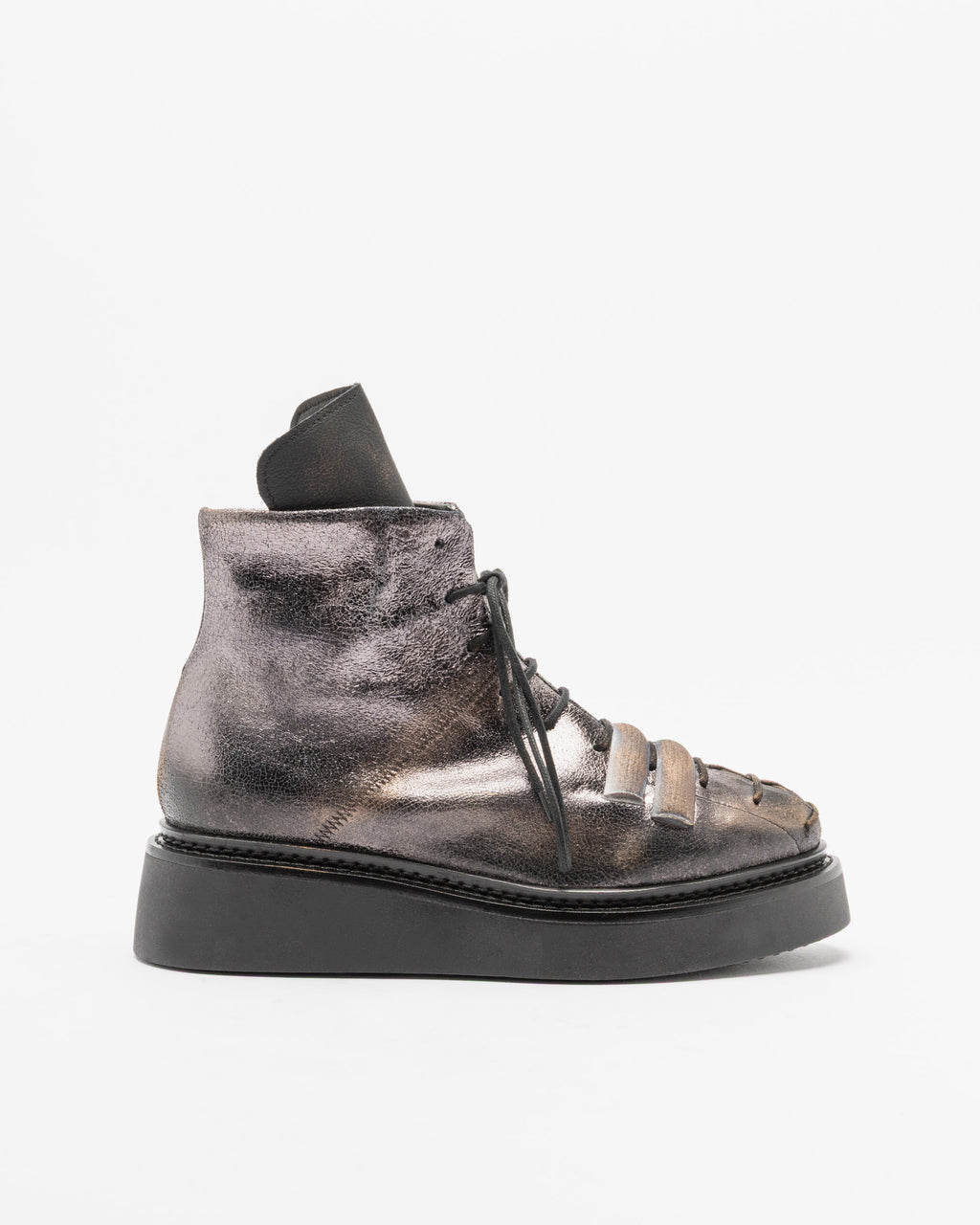 Botins Papucei MAKO Prata - 55-MAKO-31