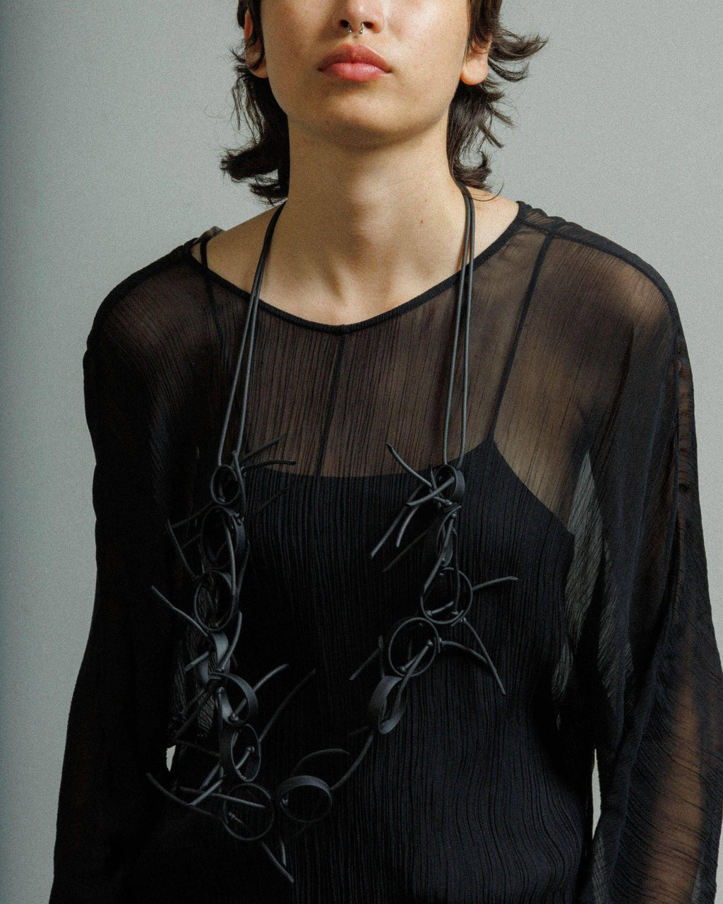 Colar Papucei A.MIRE Preto - 55-MIRE-01