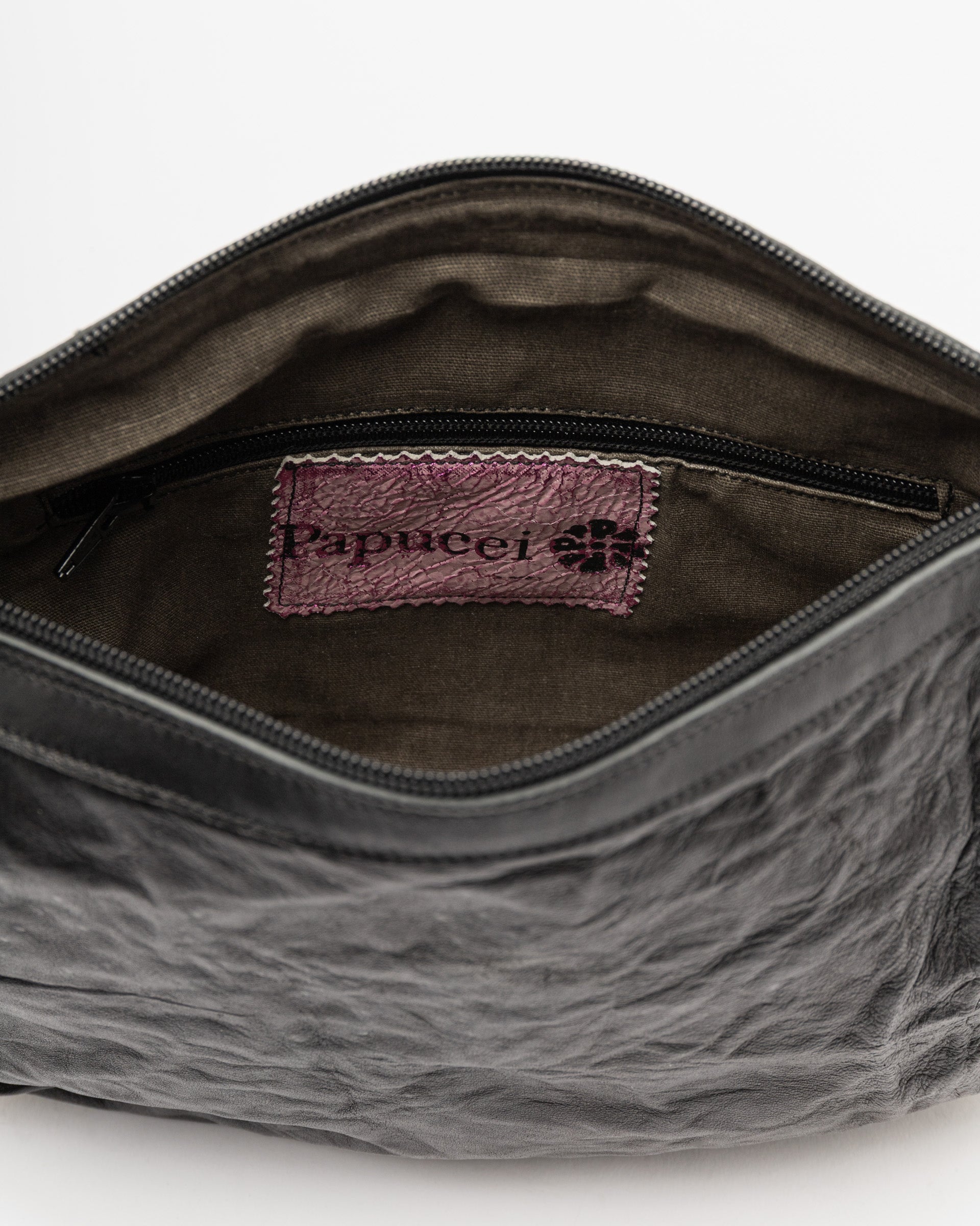 Mala tiracolo Papucei M.MISY Preto - 55-MMISY-51