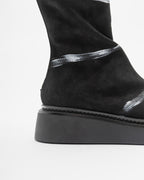 Botas de cano alto Papucei MONO Preto - 55-MONO-01