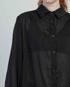 Camisa oversized Papucei J.NEO Preto - 55-NEO-01