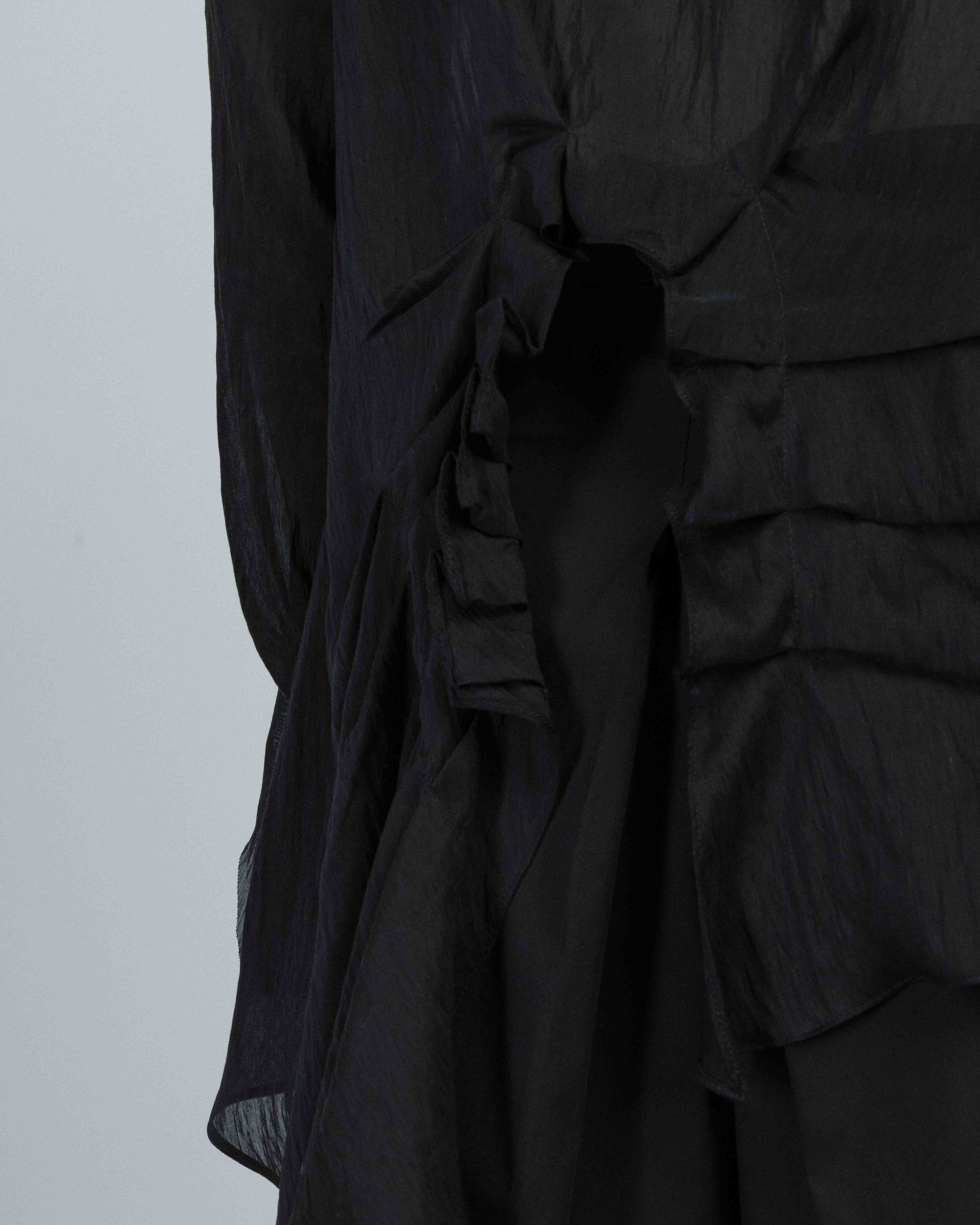 Camisa oversized Papucei J.NEO Preto - 55-NEO-01