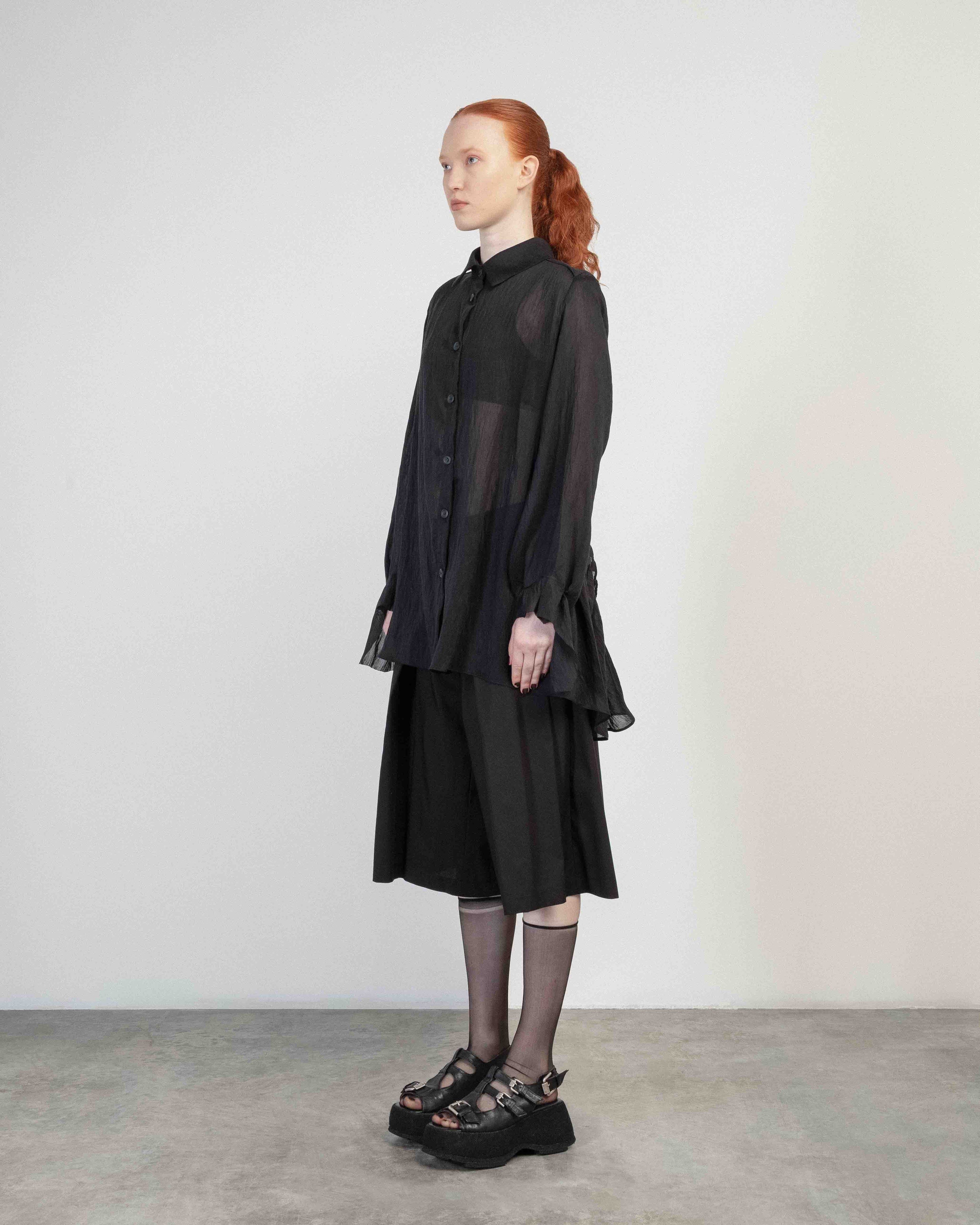 Camisa oversized Papucei J.NEO Preto - 55-NEO-01