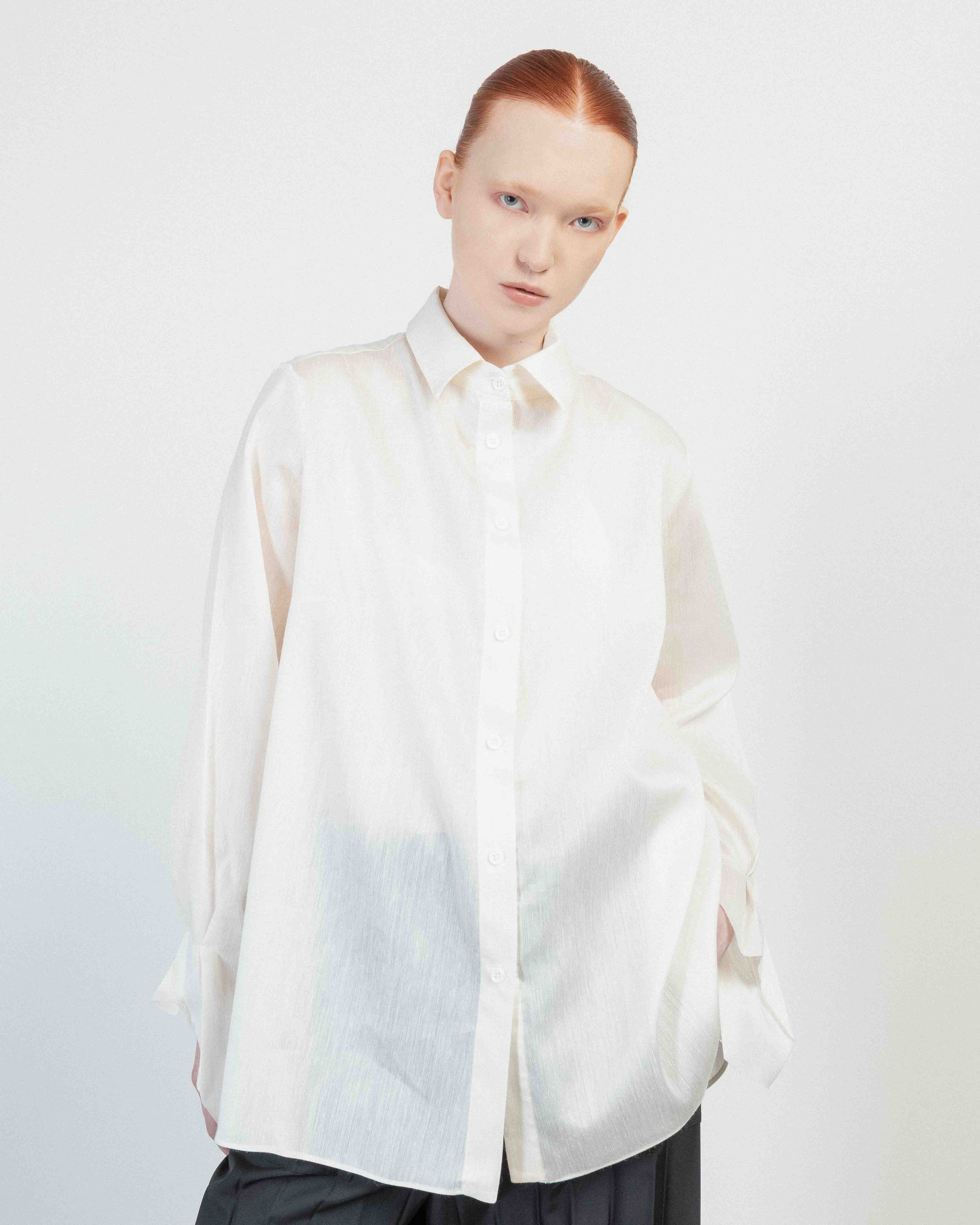 Camisa oversized Papucei J.NEO Bege - 55-NEO-05