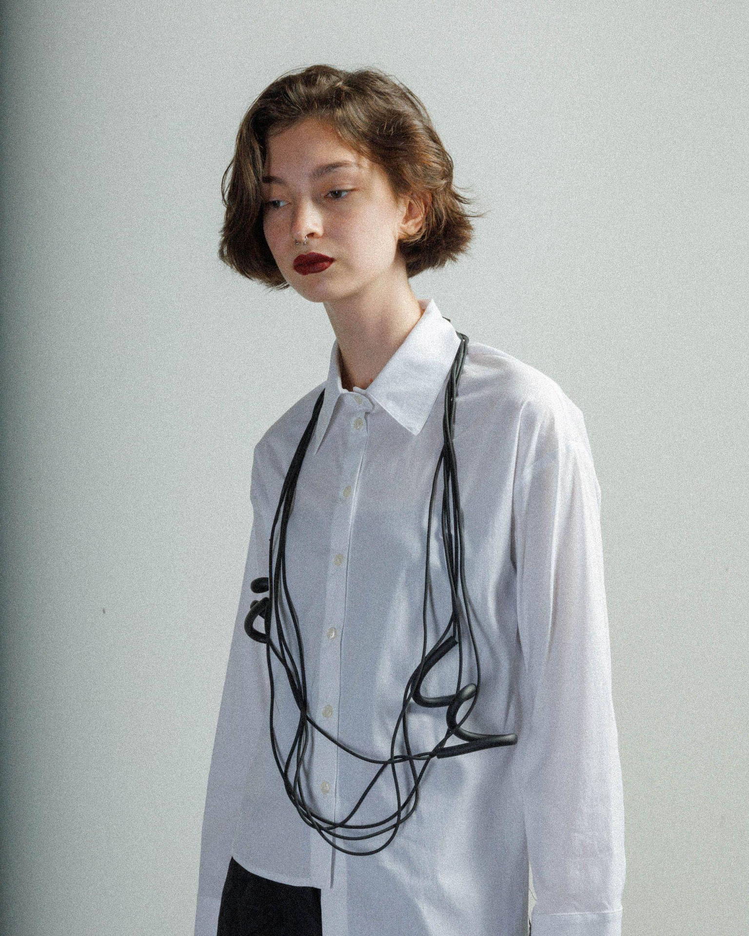 Colar Papucei AOAK Preto - 55-OAK-01