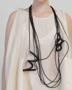 Papucei AOAK Black Necklace