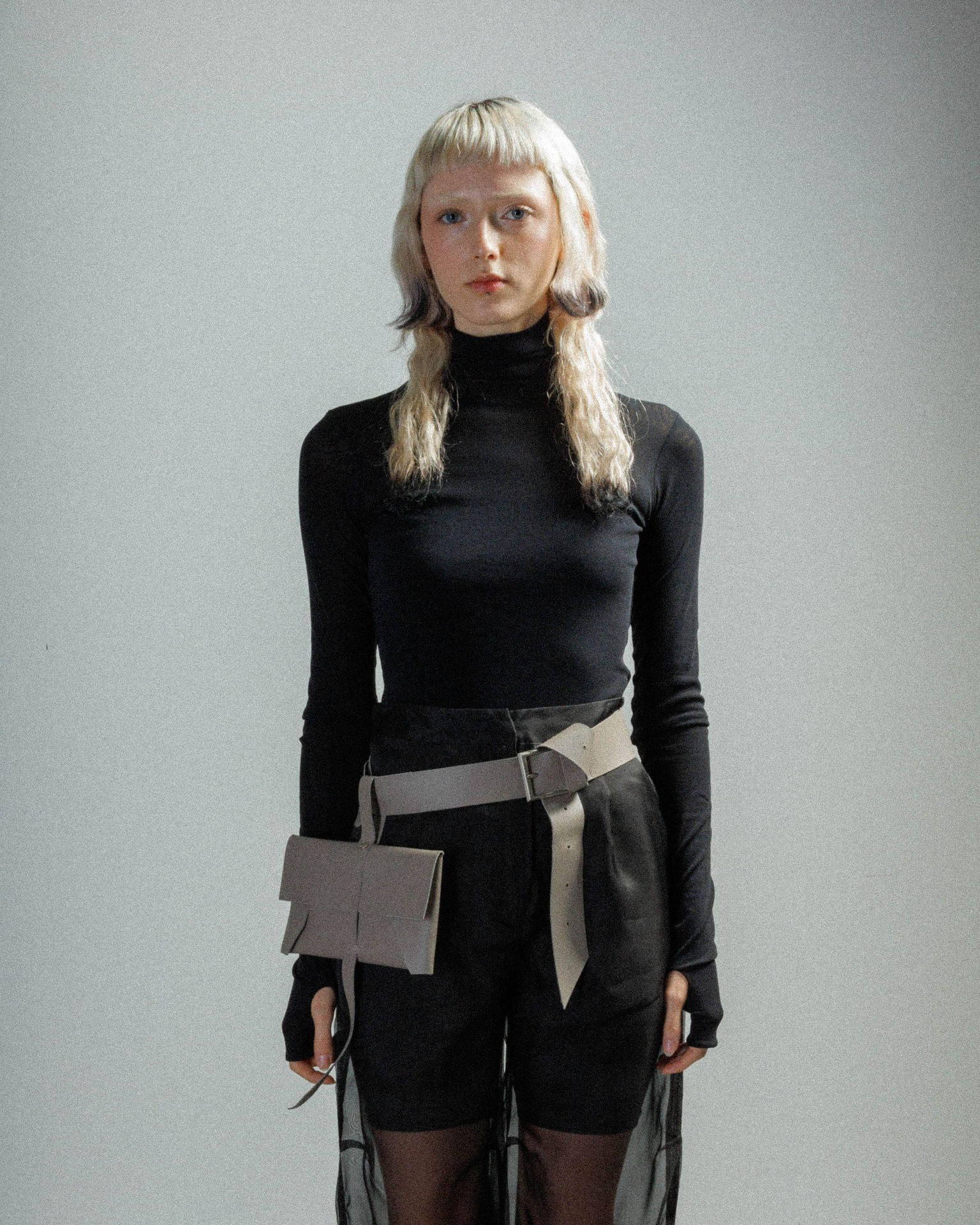 Bolsa de cintura Papucei M.Pave Taupe - 55-PAVE-38