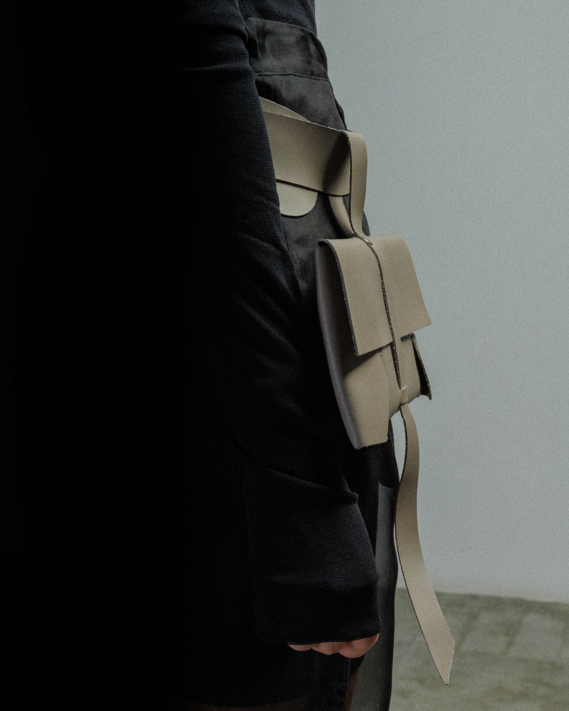 Bolsa de cintura Papucei M.Pave Taupe - 55-PAVE-38