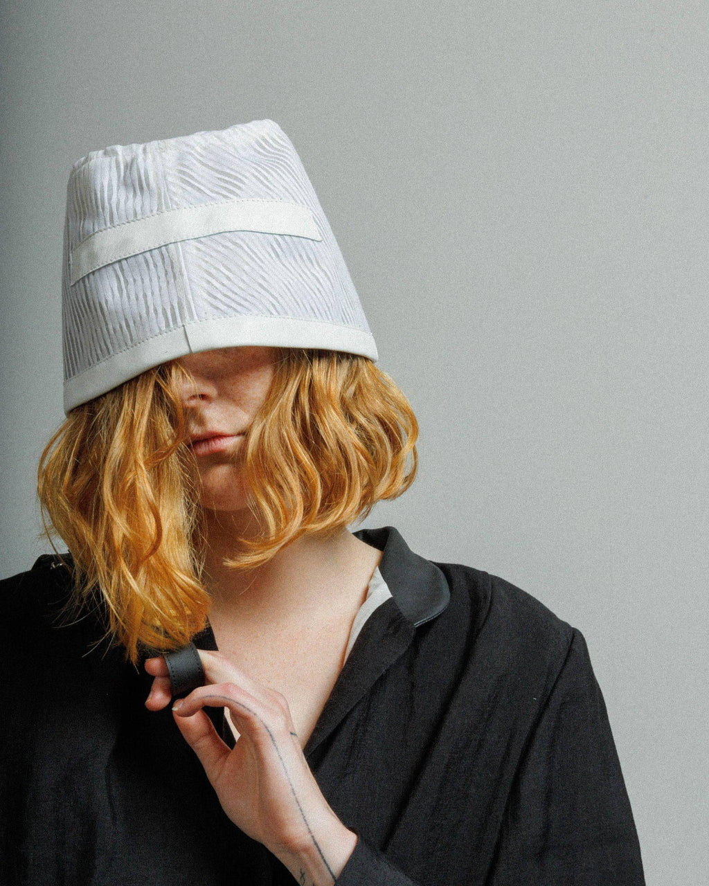 Chapéu bucket Papucei B.PIN Branco - 55-PIN-00