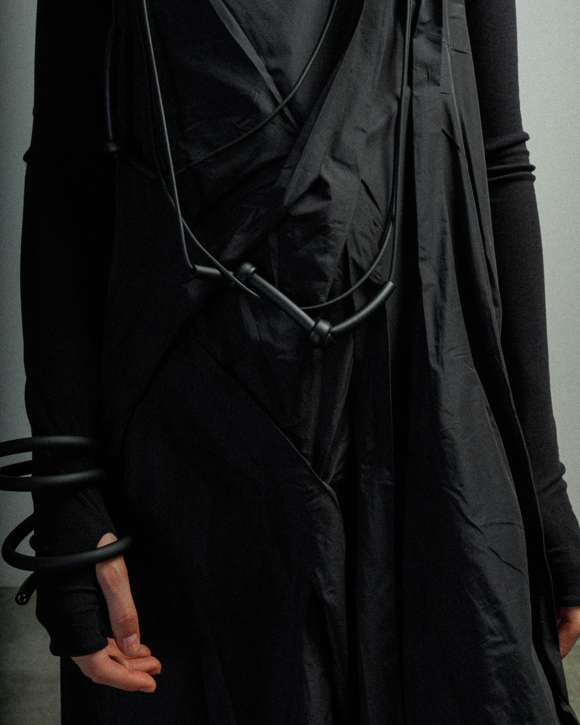 Colar Papucei AQUEST Preto - 55-QUEST-01