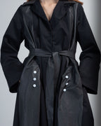 Papucei J.RALPHIE Black Long Coat