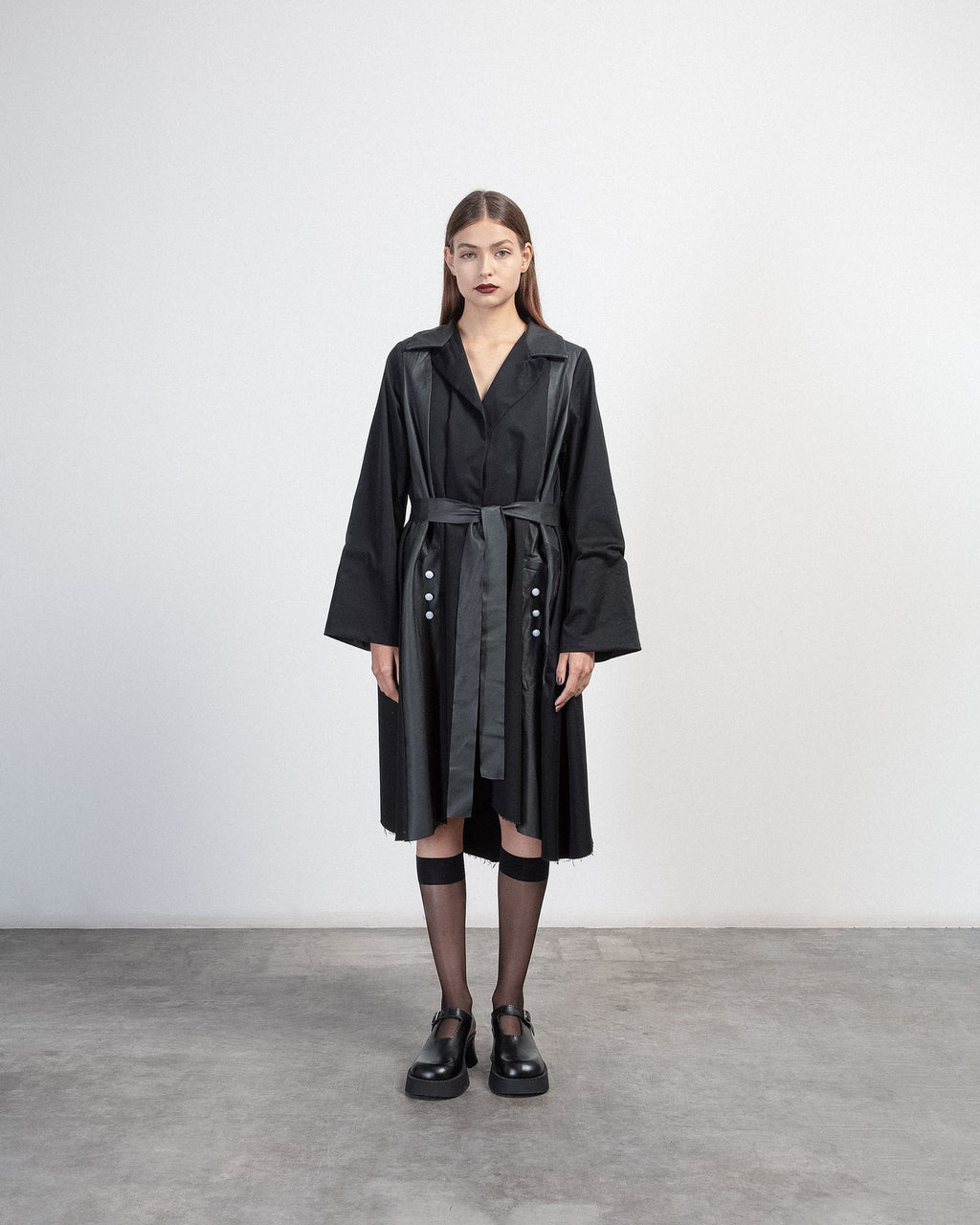 Papucei J.RALPHIE Black Long Coat