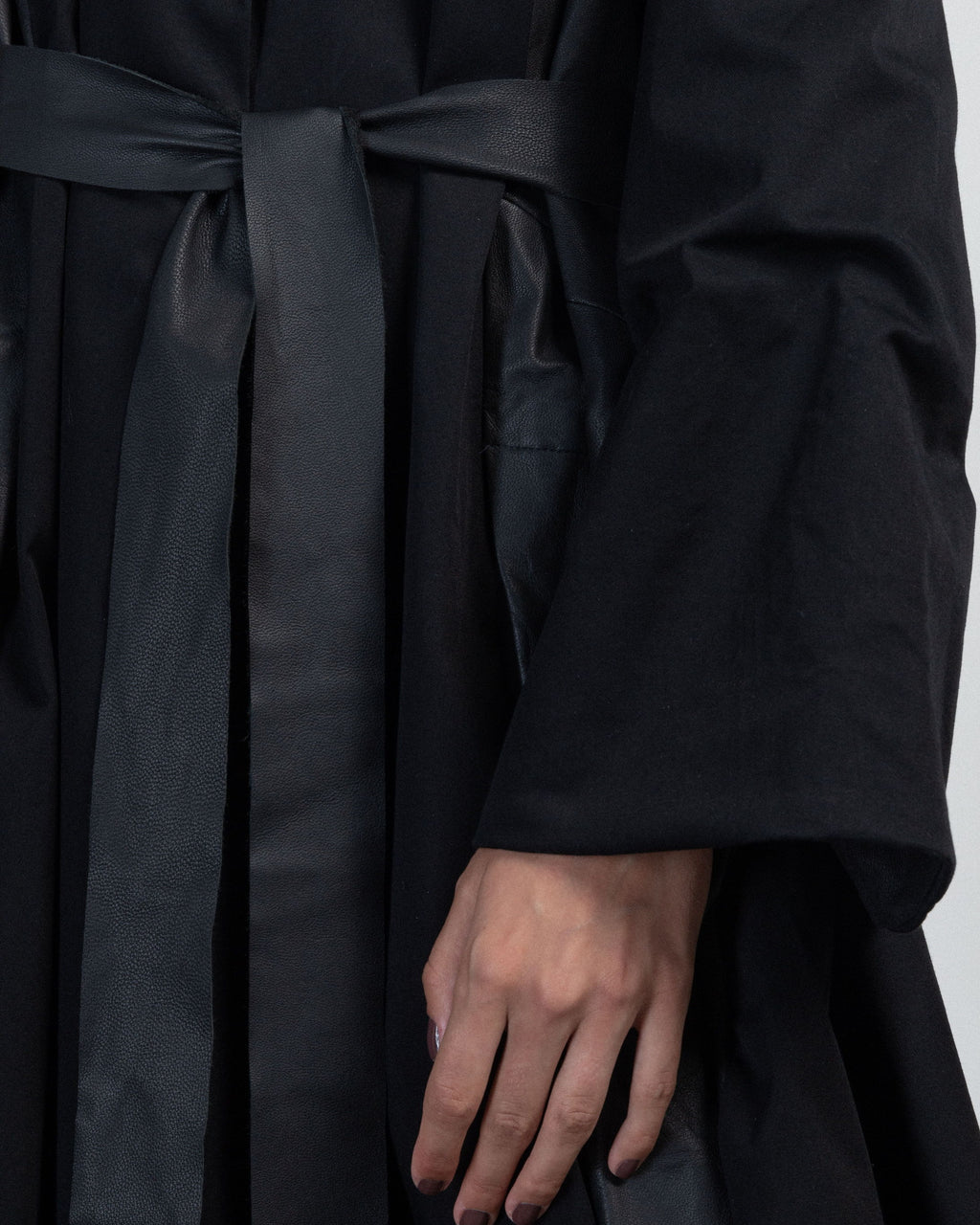 Papucei J.RALPHIE Black Long Coat