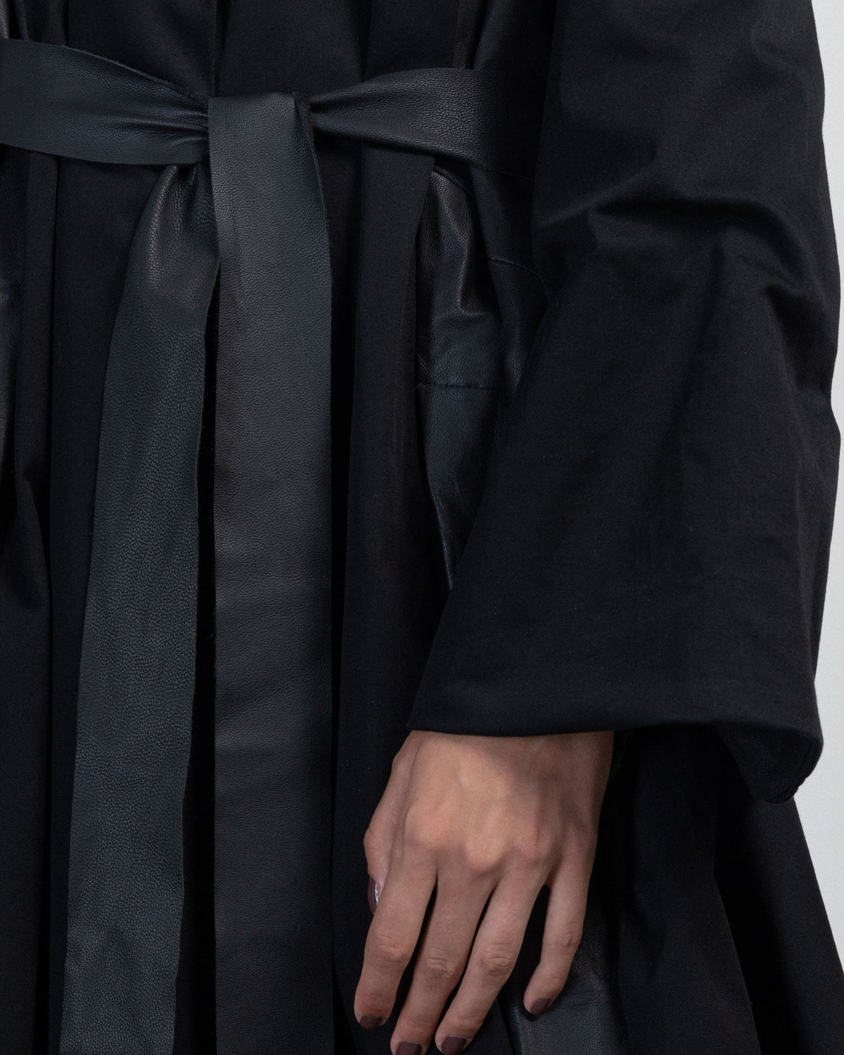 Papucei J.RALPHIE Black Long Coat