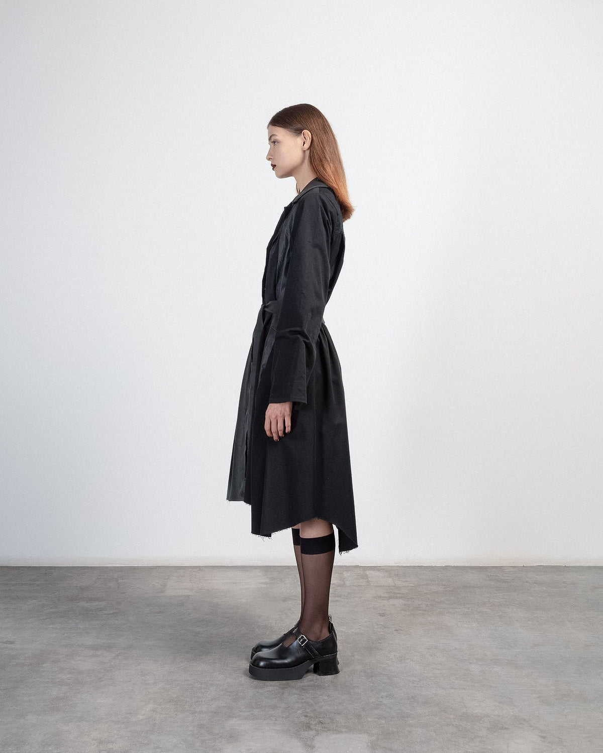 Papucei J.RALPHIE Black Long Coat