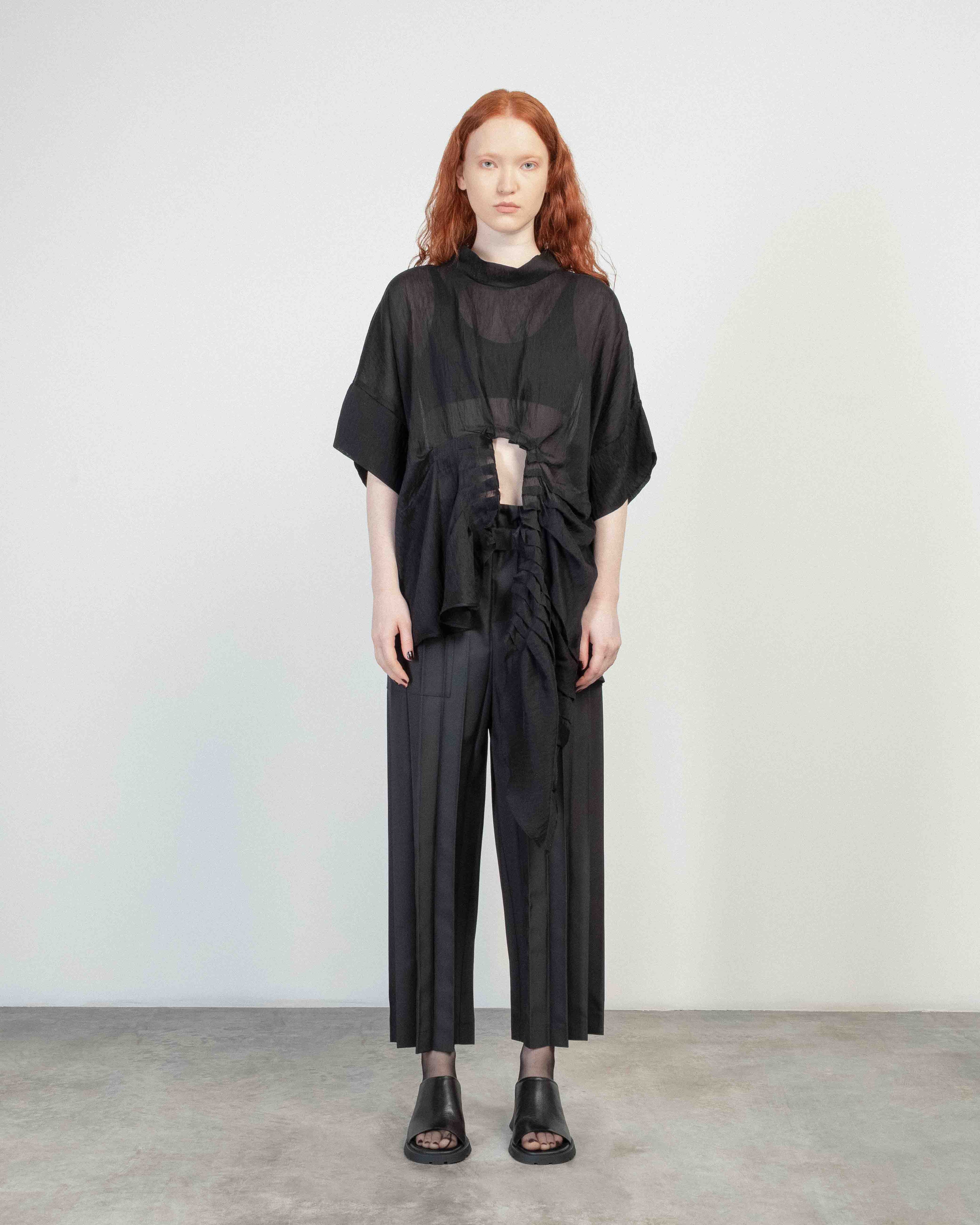 Blusa Papucei J.VIA Preto - 55-VIA-01