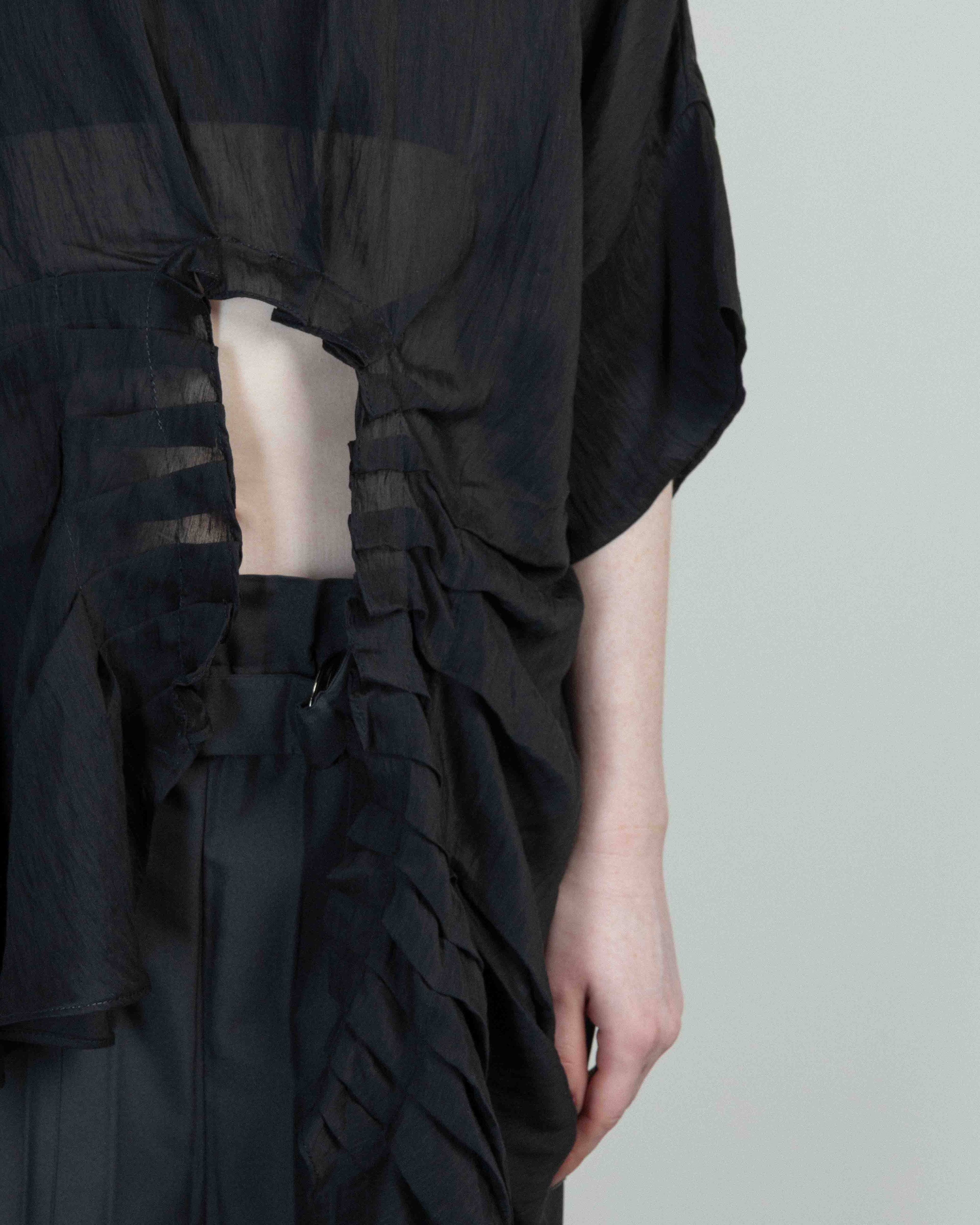 Blusa Papucei J.VIA Preto - 55-VIA-01