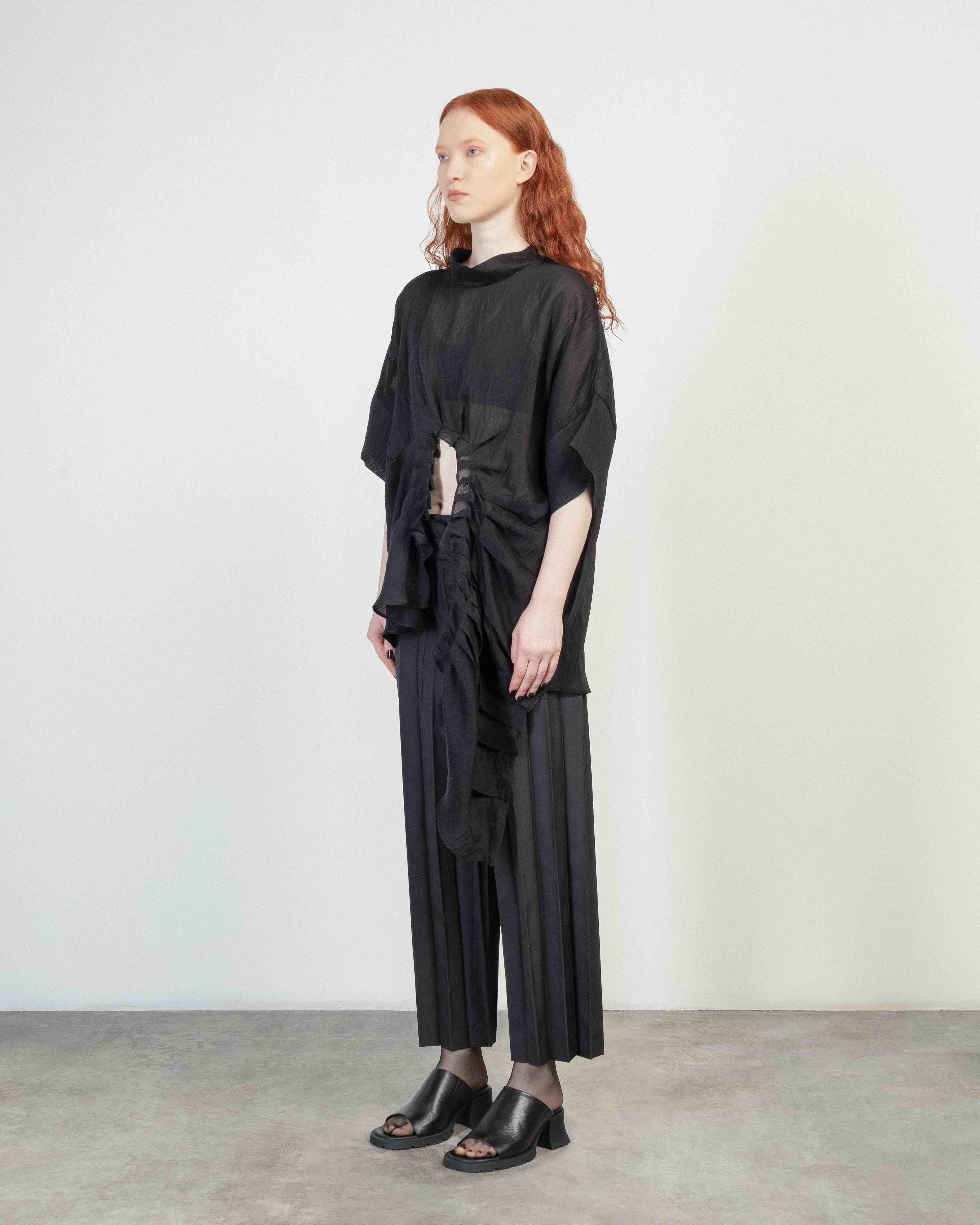 Blusa Papucei J.VIA Preto - 55-VIA-01