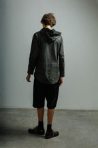 Blusão comprido em pele MUT TONYLONG Cinza - 57-LONG-08