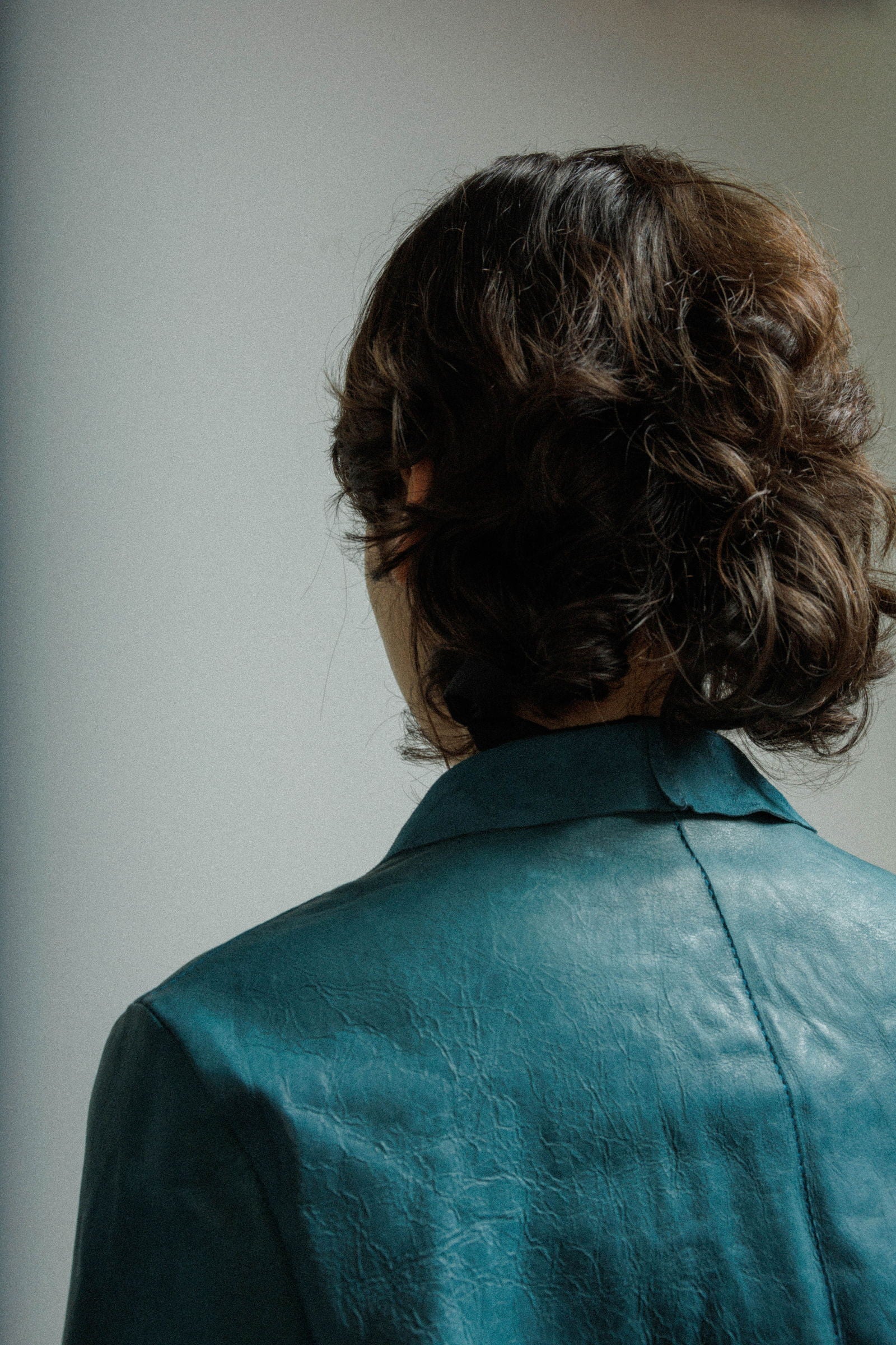 Blusão em pele MUT RAH Azul - 57-RAH-02